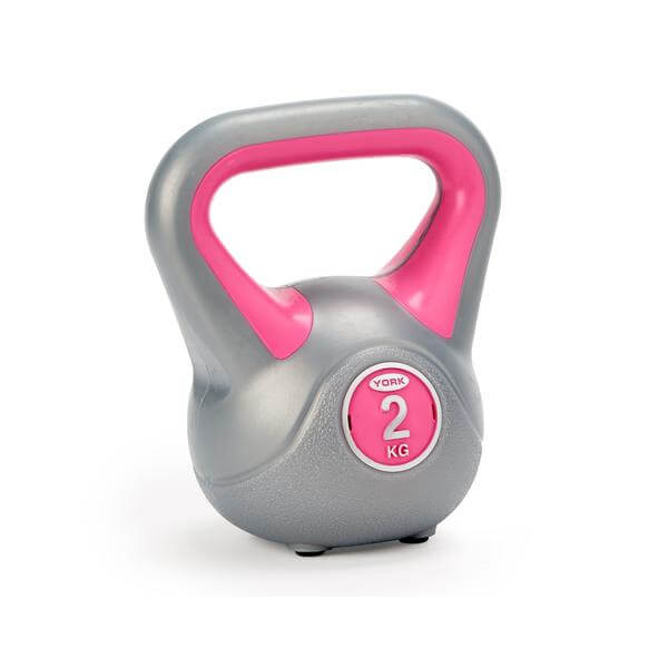 York 8kg Vinyl Kettlebell Workout For Less