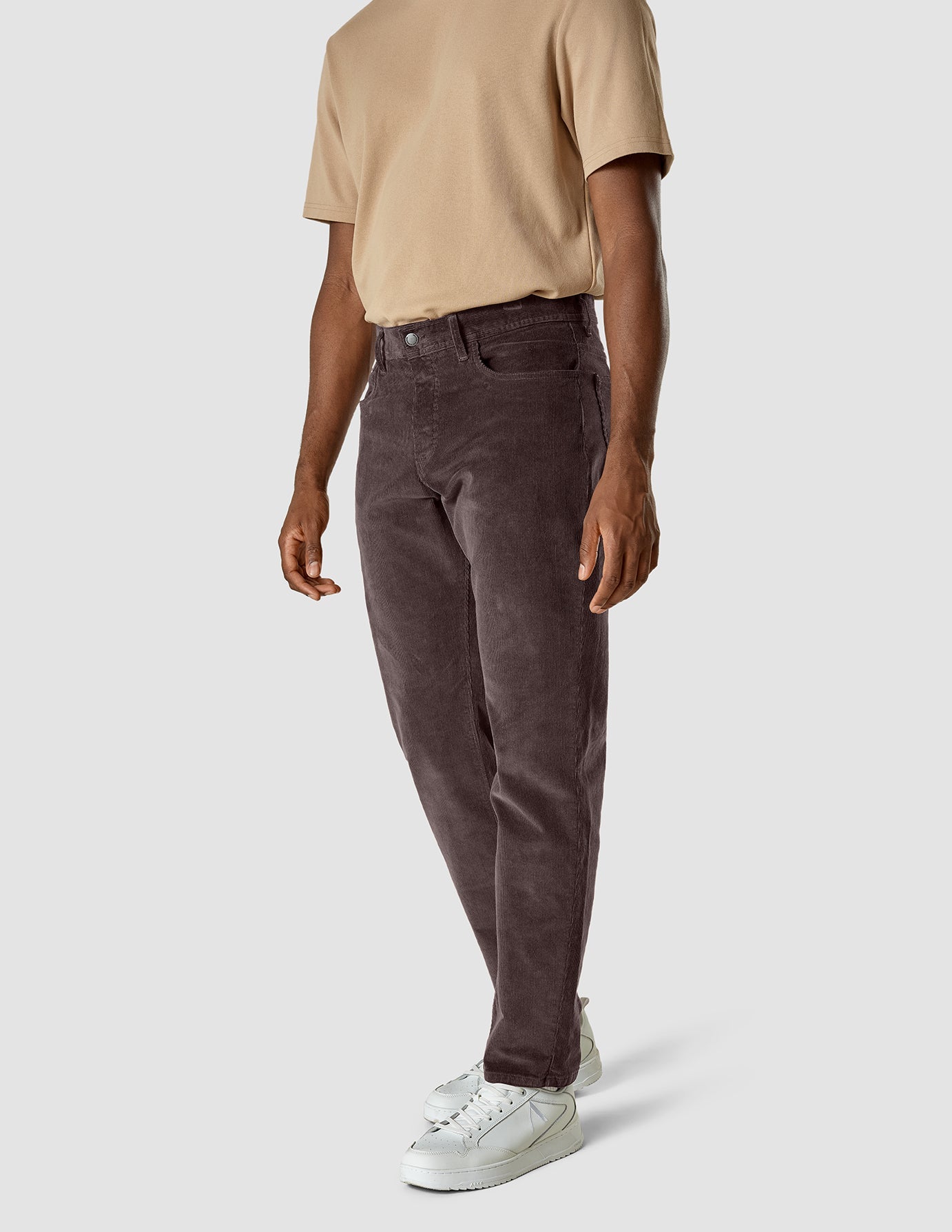 Slim Fit Five-Pocket Stretch Corduroy Pants