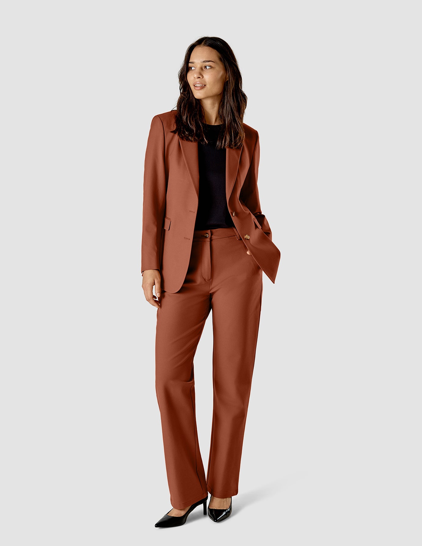 Marycrafts Women's Business Blazer Pant Suit Set India | Ubuy