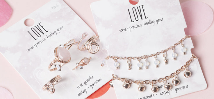 VALENTINE'S GIFTS | Lovisa Jewellery | Rose Quartz Jewellery