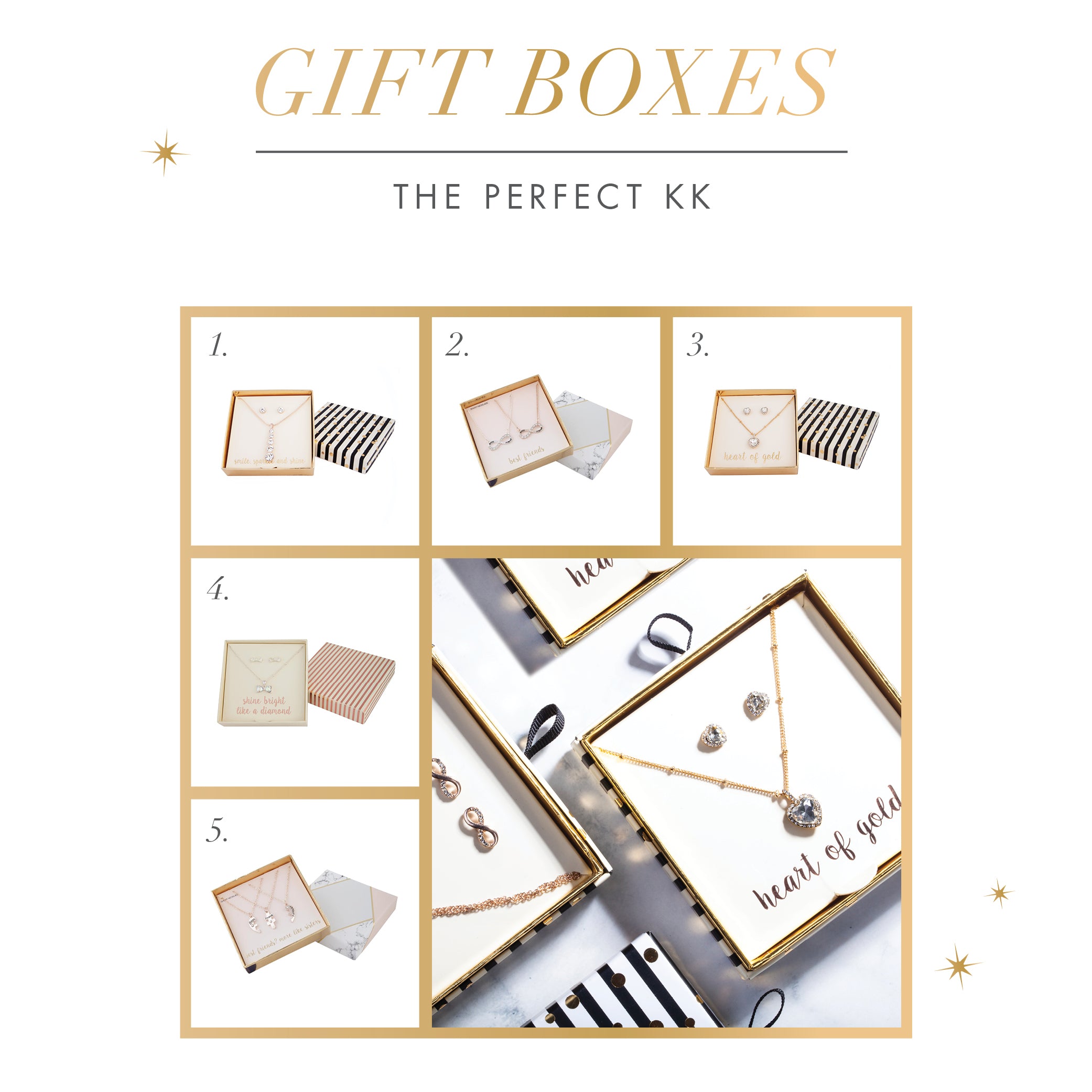 JEWELLERY GIFT GUIDE | Lovisa Jewellery | Jewellery Gift Boxes