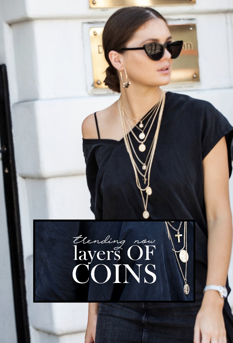 TRENDING NOW: LAYERS OF COINS | Lovisa Jewellery Singapore | Coin Jewellery | Layered Necklaces