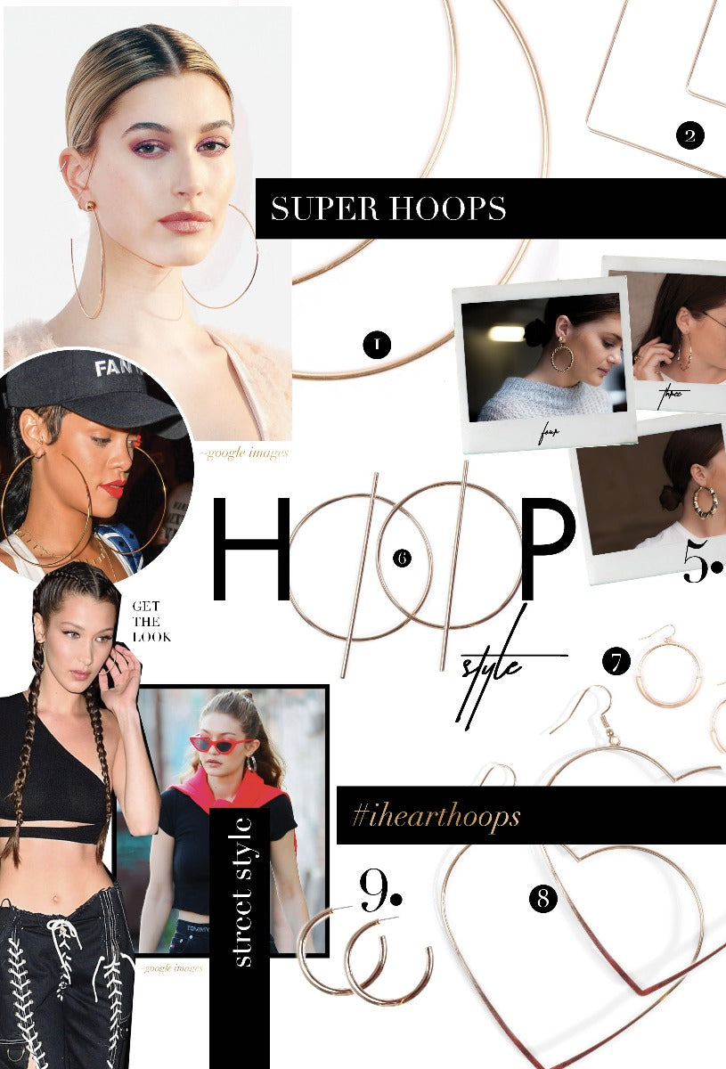 HOOP STYLE | Lovisa Jewellery Singapore | Hoop Earrings | Hoops