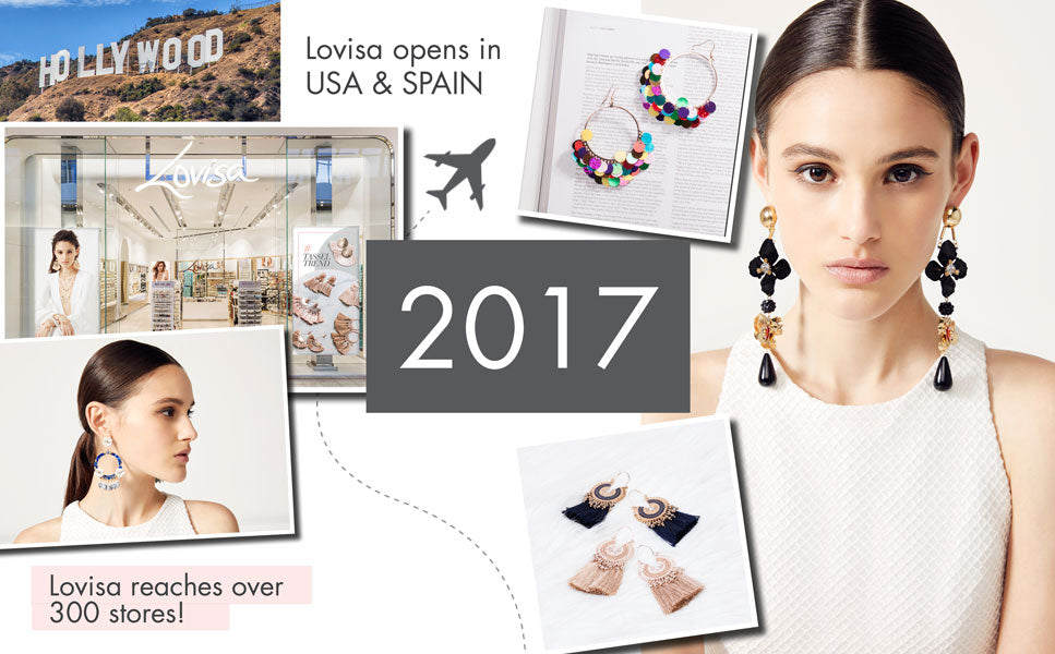 2017 | Lovisa opens in USA and Spain. | Lovisa reaches over 300 stores!