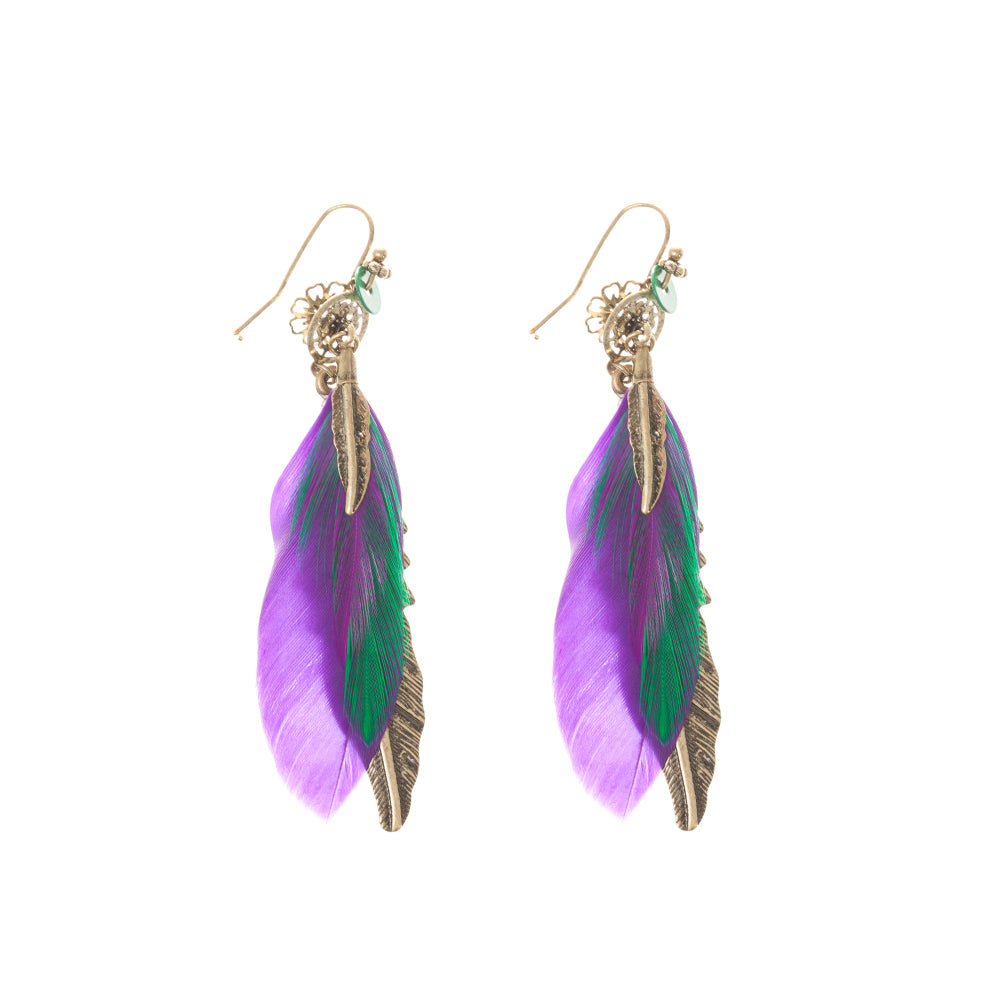 Multi Feather Drop Earring – Lovisa AU