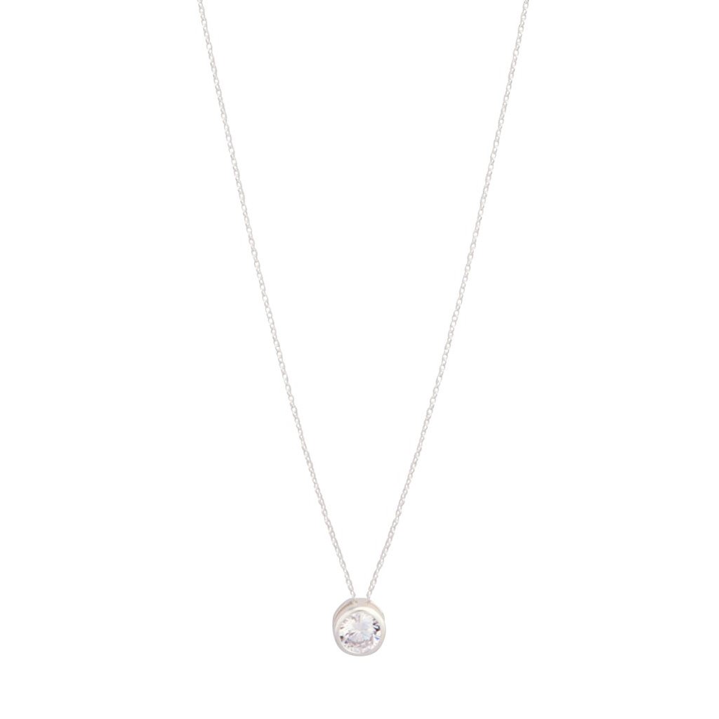 2Ct Sterling Silver CZ Necklace – Lovisa AU