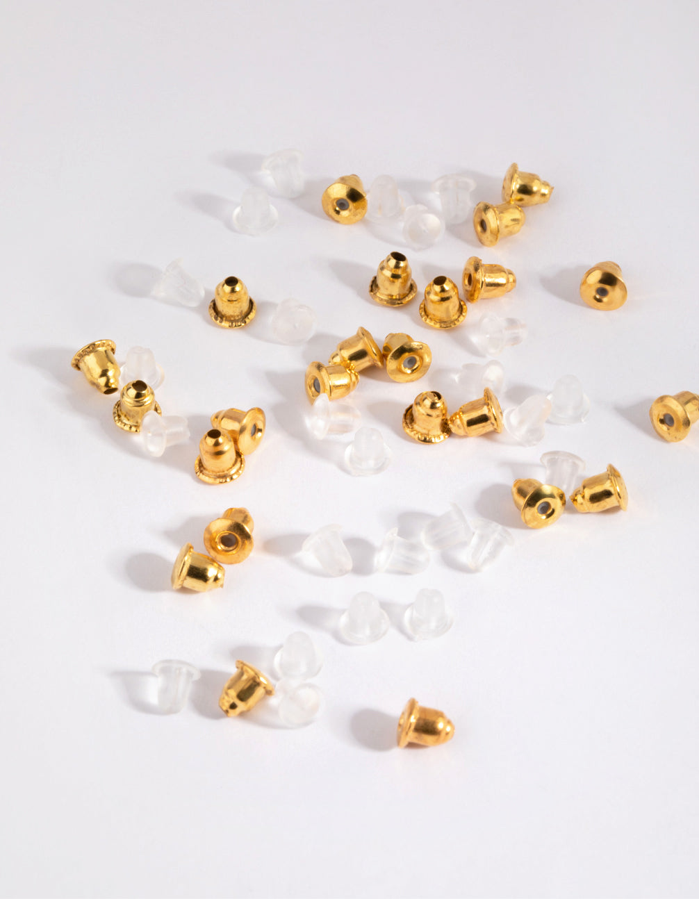  300 PCS Silicone Earring Backs with Pad Clear Rubber Earring  Backs Replacements Safety Back Pads Backstops Stopper Pierced Earring  Backings Jewelry Findings for Studs Hook Earrings