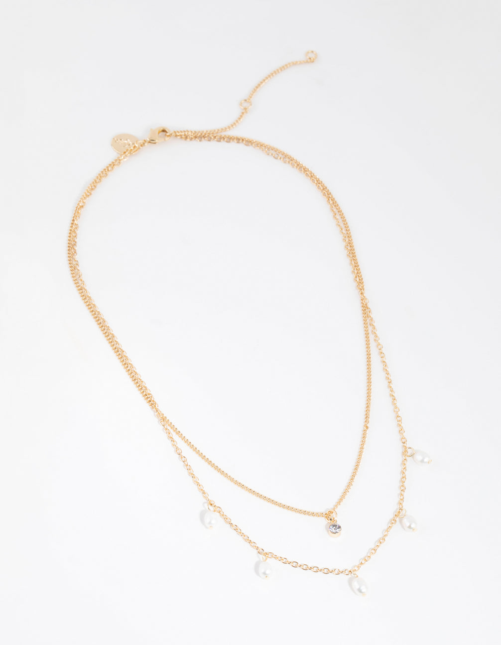Gold Plated Freshwater Pearl Layered Necklace - Lovisa