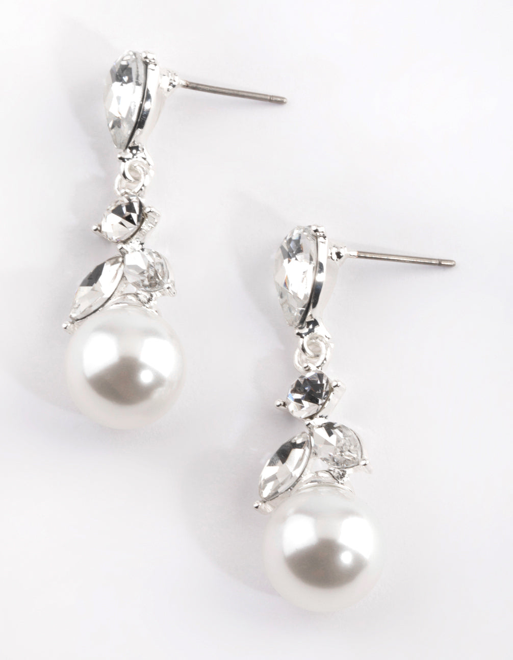 Lovisa Silver Pearl Drop Earrings