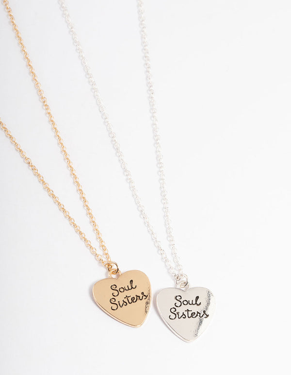 soul sister heart necklace