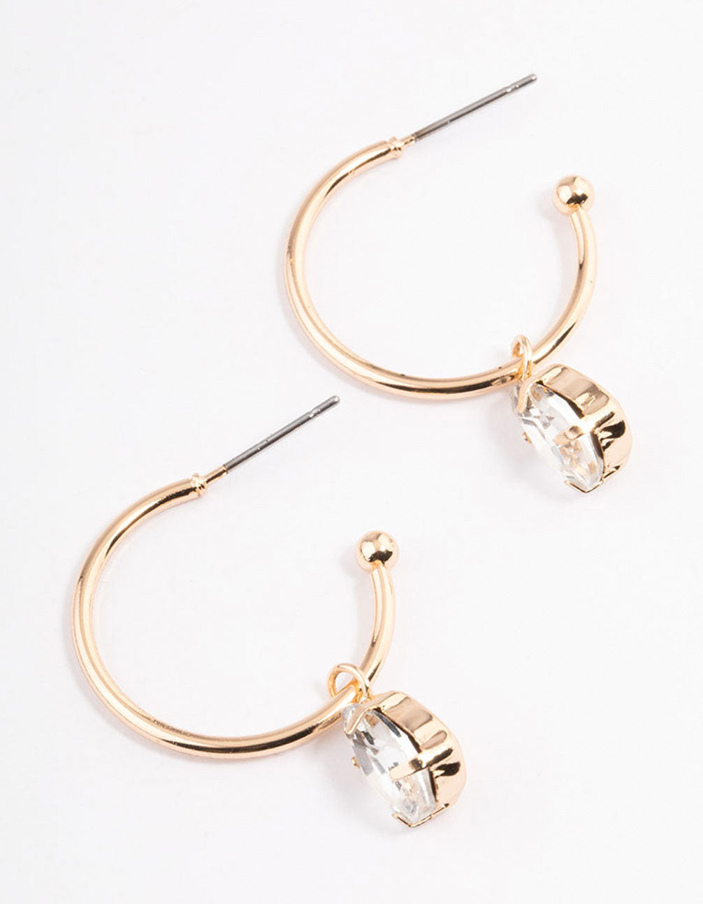 Lovisa Gold Classic Pear Hoop Earrings