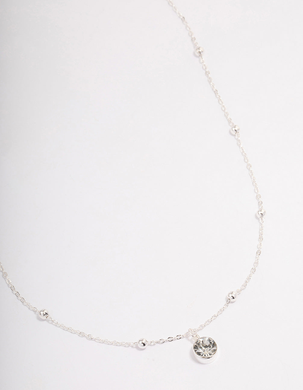 Lovisa Silver Diamante Satelite Chain Necklace