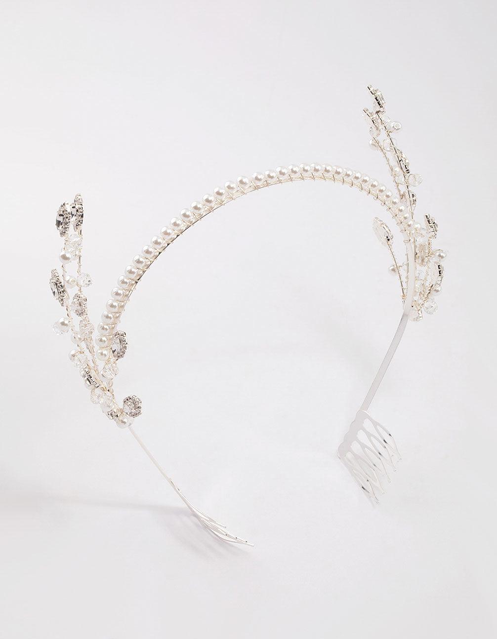 Lovisa Silver Pearl & Diamante Headband