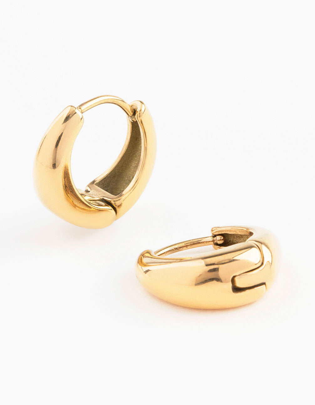 Large Gold Hoop Earrings Women | Ear Rings | Jewelry - Ear Gold Plated  Hoops Big Round - Aliexpress