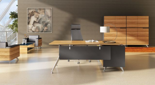 NOVARA TIMBER VENEER EXECUTIVE DESKS Sydney – Equip Office Furniture