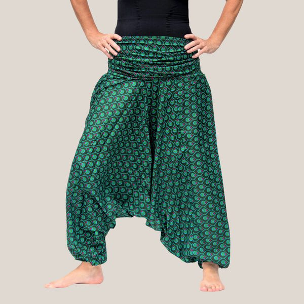 Green Feather Organic Yoga Pants & Harem Trousers – OMishka