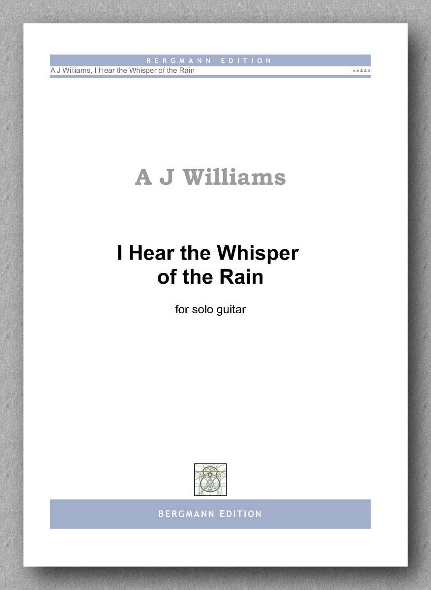 Andrew Williams, I Hear the Whisper of the Rain - preview of the cover