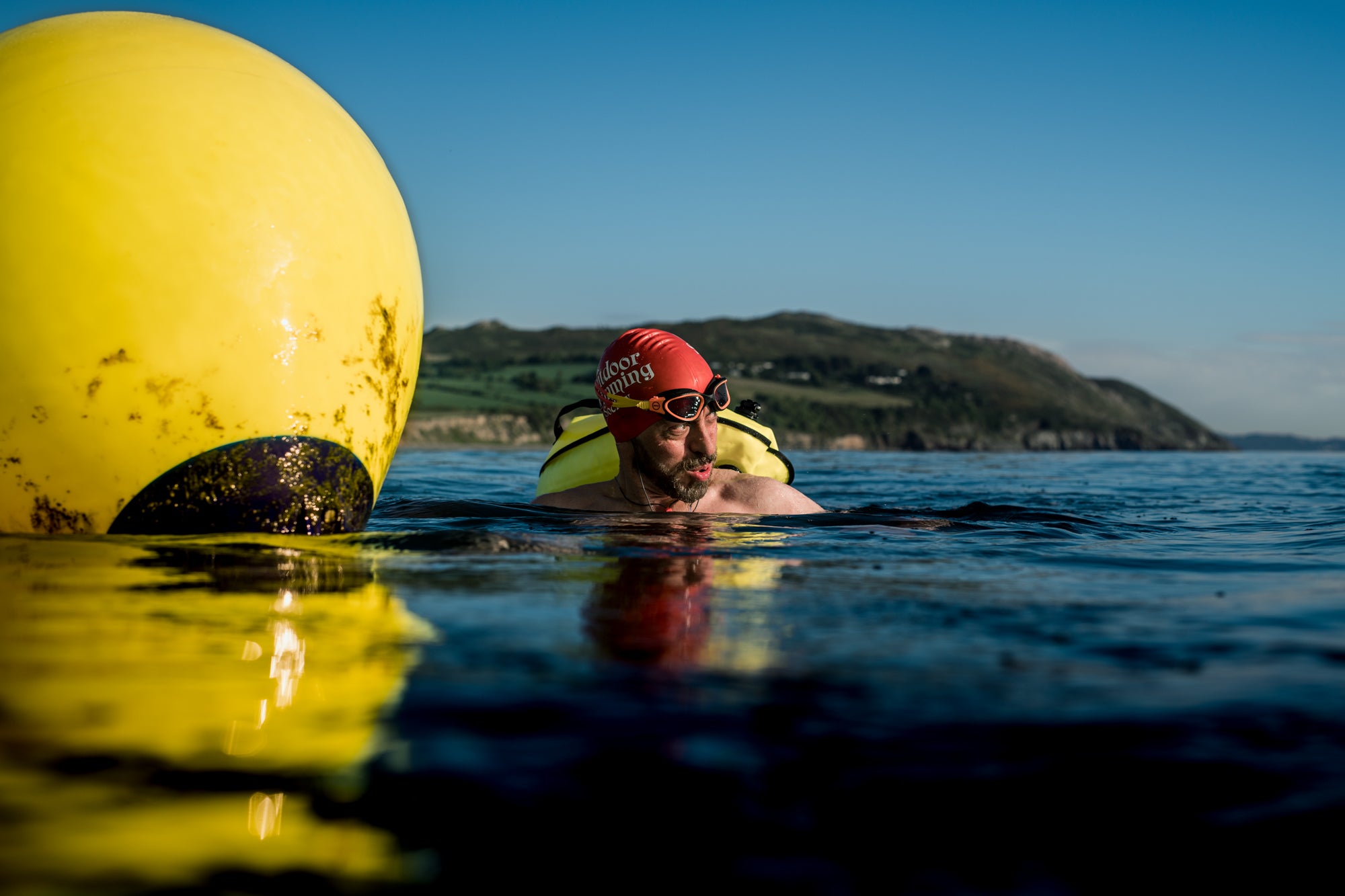 Product photography for the Outdoor Swimming Society