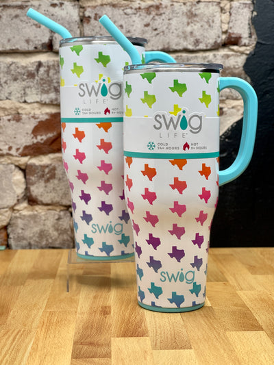 Swig Life 40oz Mega Mug  Insulated Stainless Steel Tumbler with