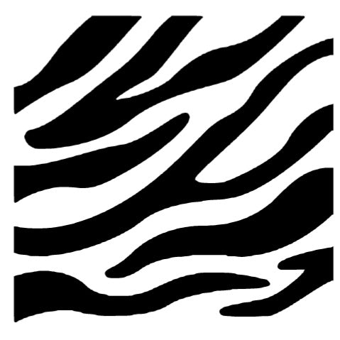 ZGN NAIL ART: Vinyl Nail Decals - Zebra Stripes