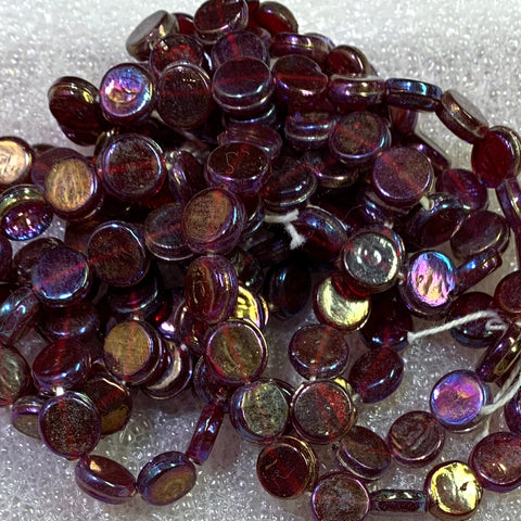 glass beads flat