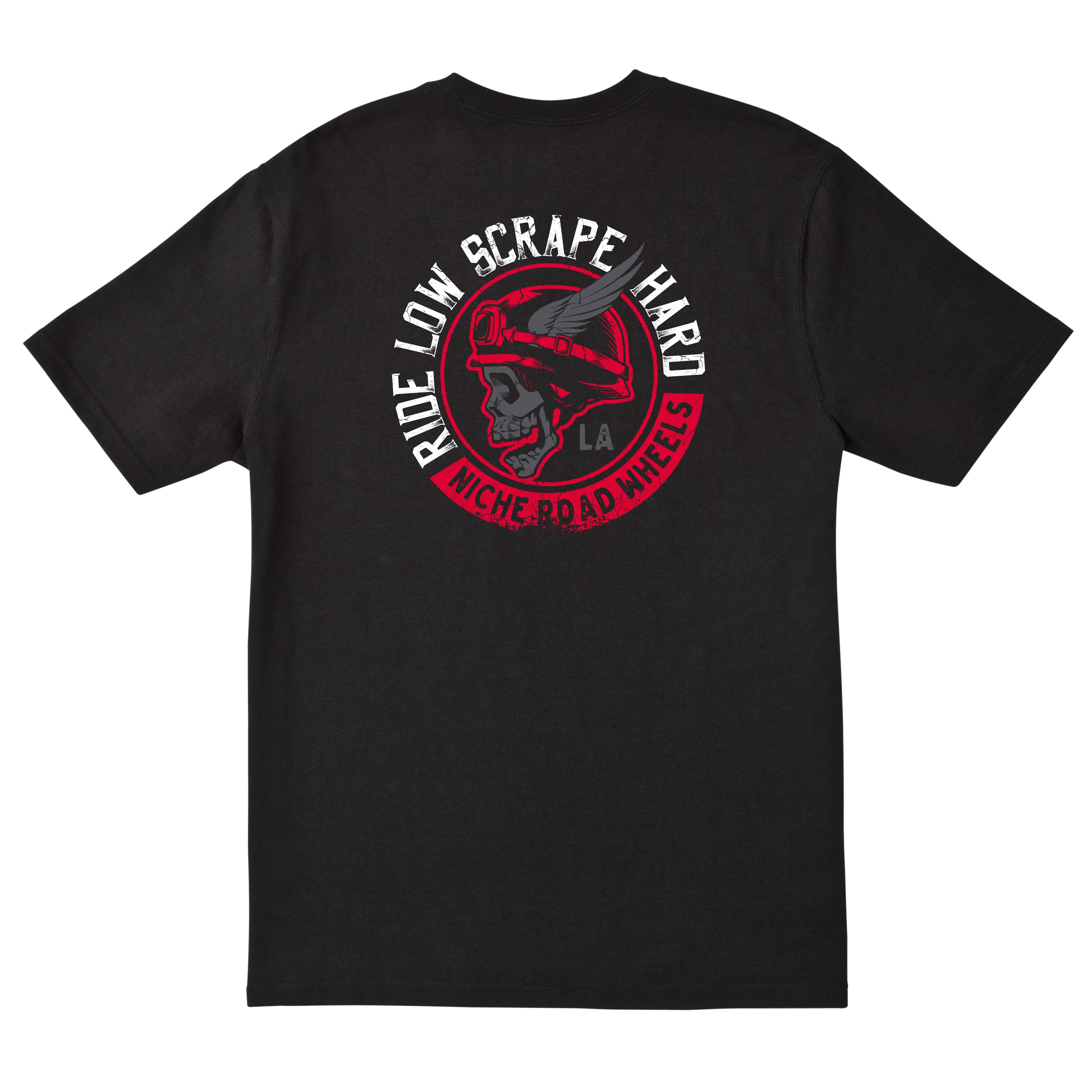 Niche Scrape Hard T-Shirt - Black | Official Brand Merchandise