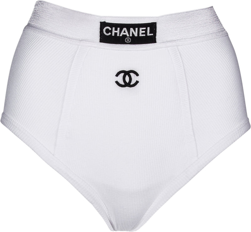 Chanel Iconic Logo Spring 1993 Runway Briefs | EL CYCER