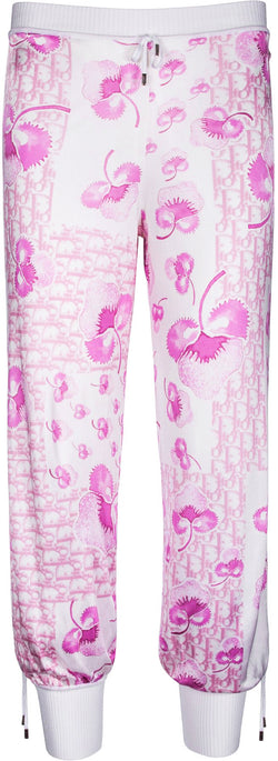 Christian Dior Resort 2005 Logo Flowers Ad Campaign Track Pants | EL CYCER
