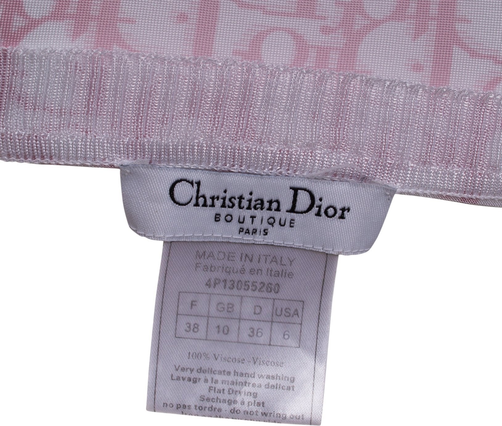 Christian Dior Diorissimo Girly Ruched Dress | EL CYCER