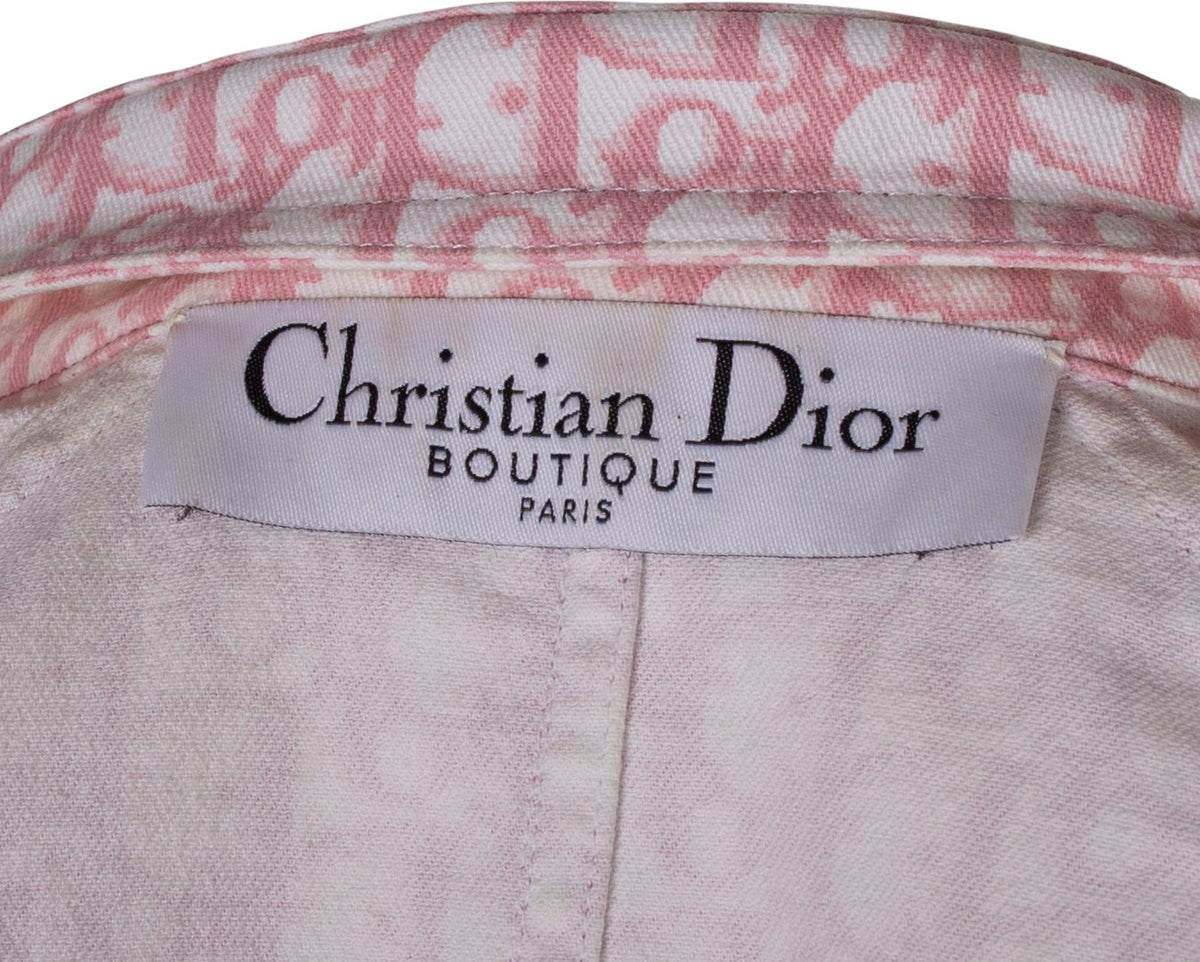 Christian Dior Diorissimo Girly Denim Jacket | EL CYCER