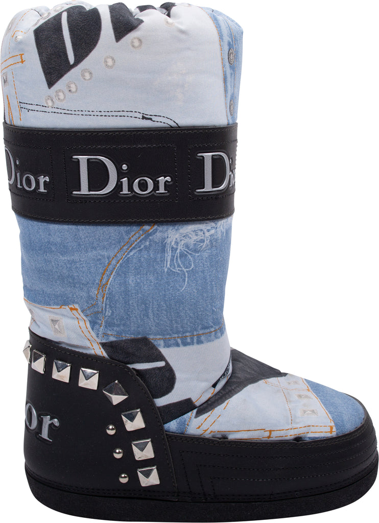 christian dior snow boots
