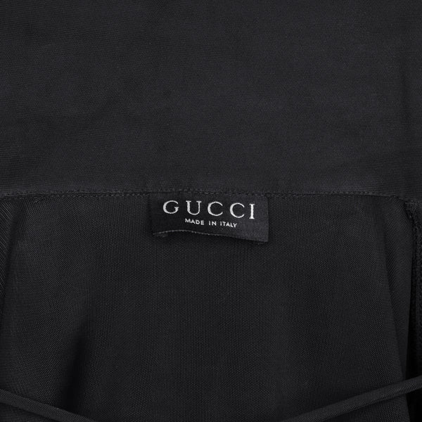 Gucci Spring 1996 Black Lace-Up Mini Dress | EL CYCER