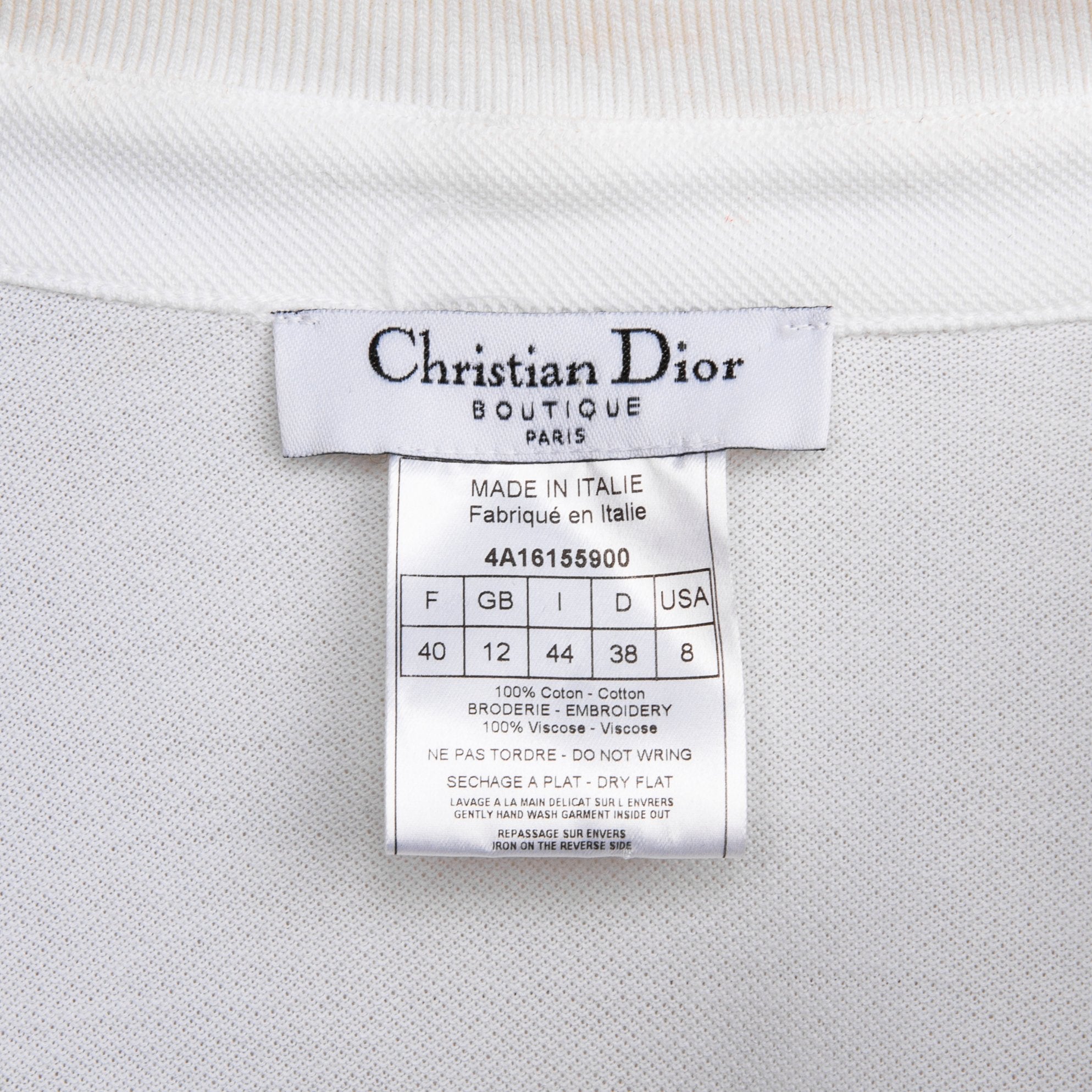 Christian Dior Fall 2004 Golf Collection Polo Top | EL CYCER