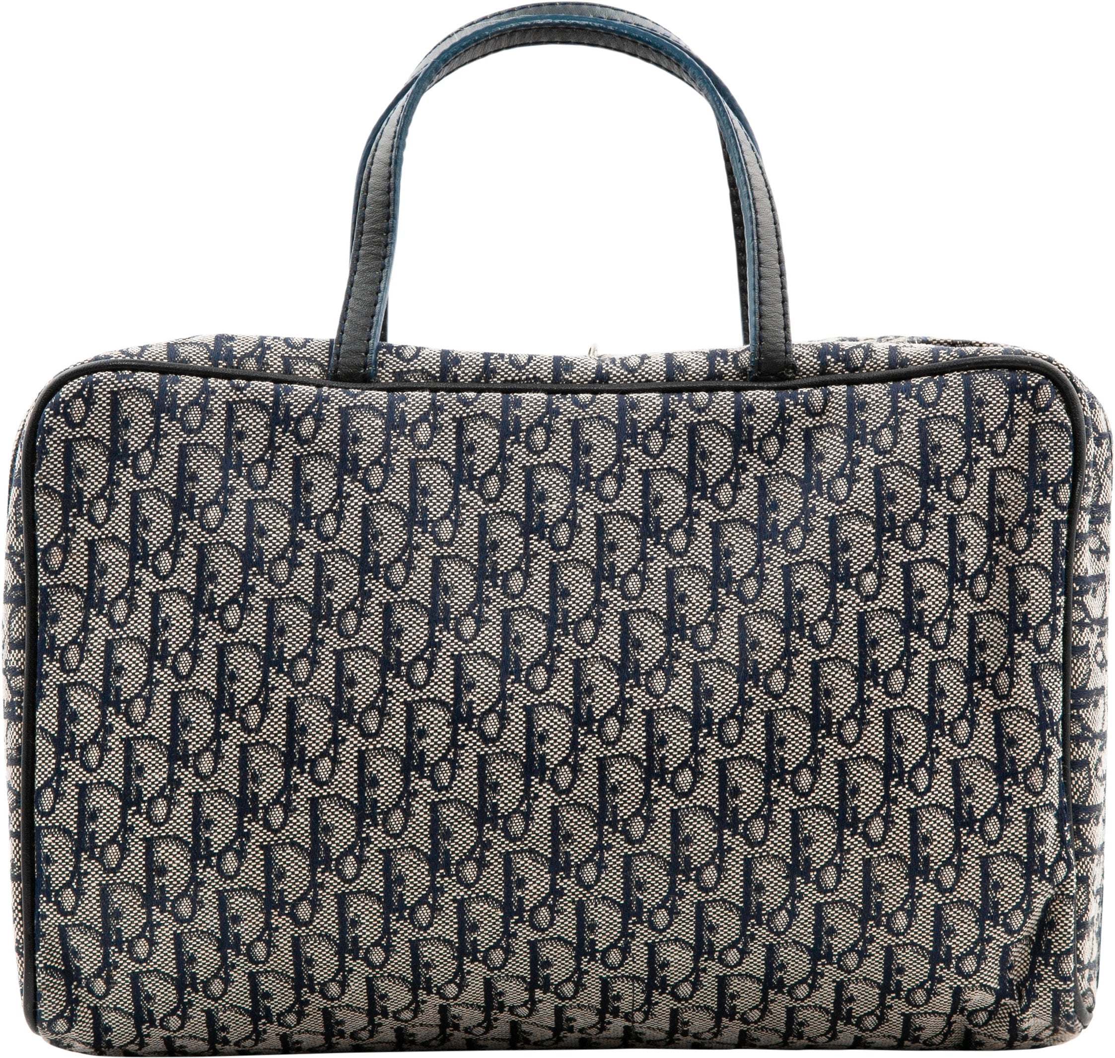 Christian Dior Navy Diorissimo Mini Duffle Bag | EL CYCER