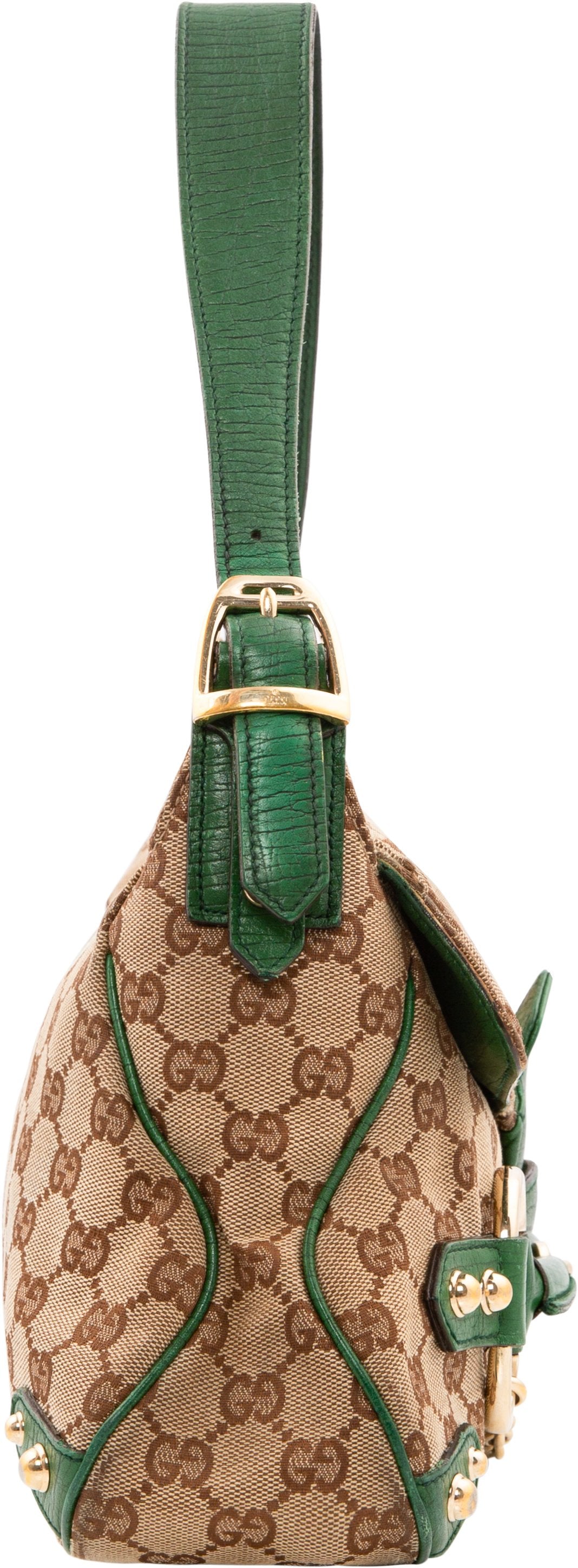 Gucci Monogram Horsebit Embellished Bag | EL CYCER