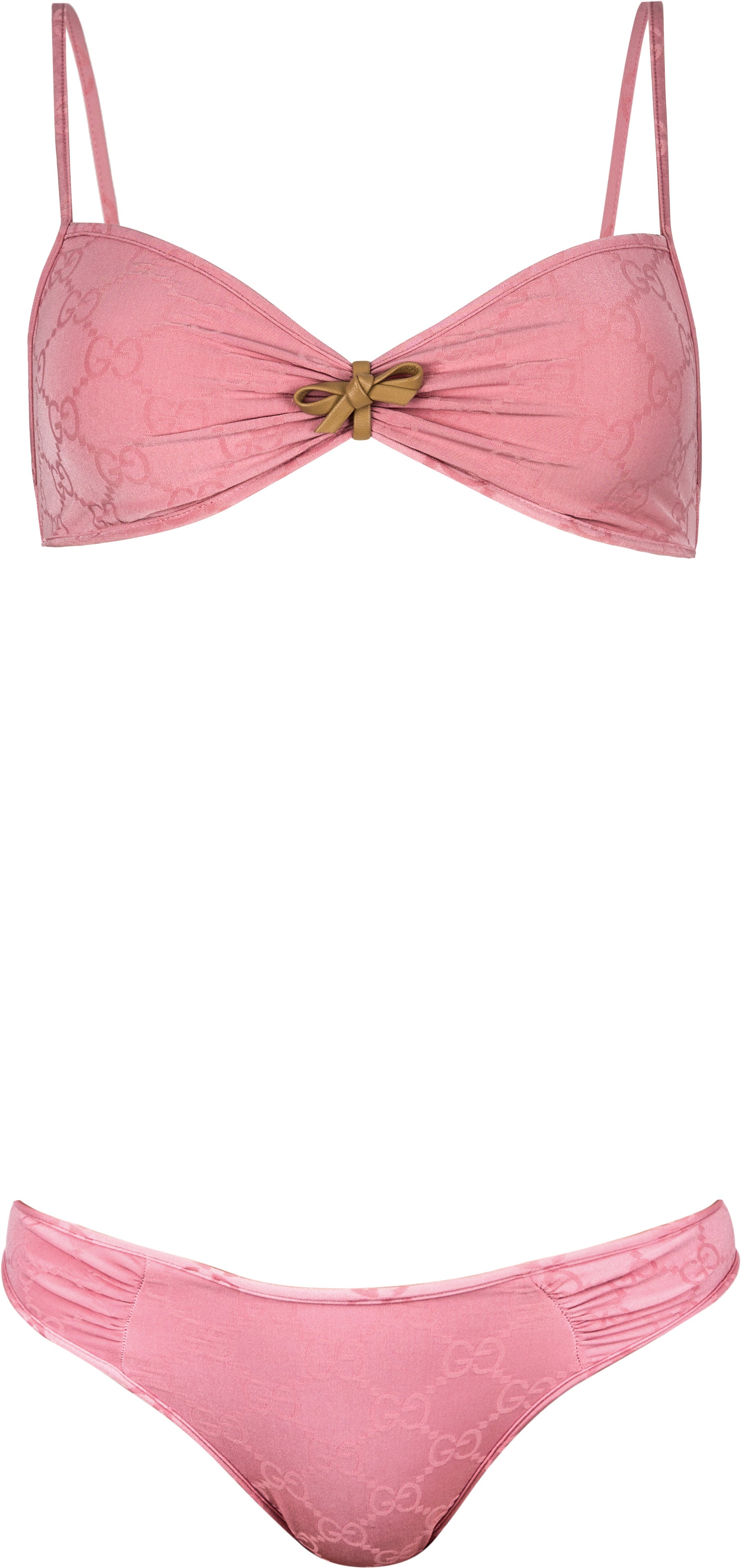 Gucci Spring 1999 Pink Monogram Bikini | EL CYCER