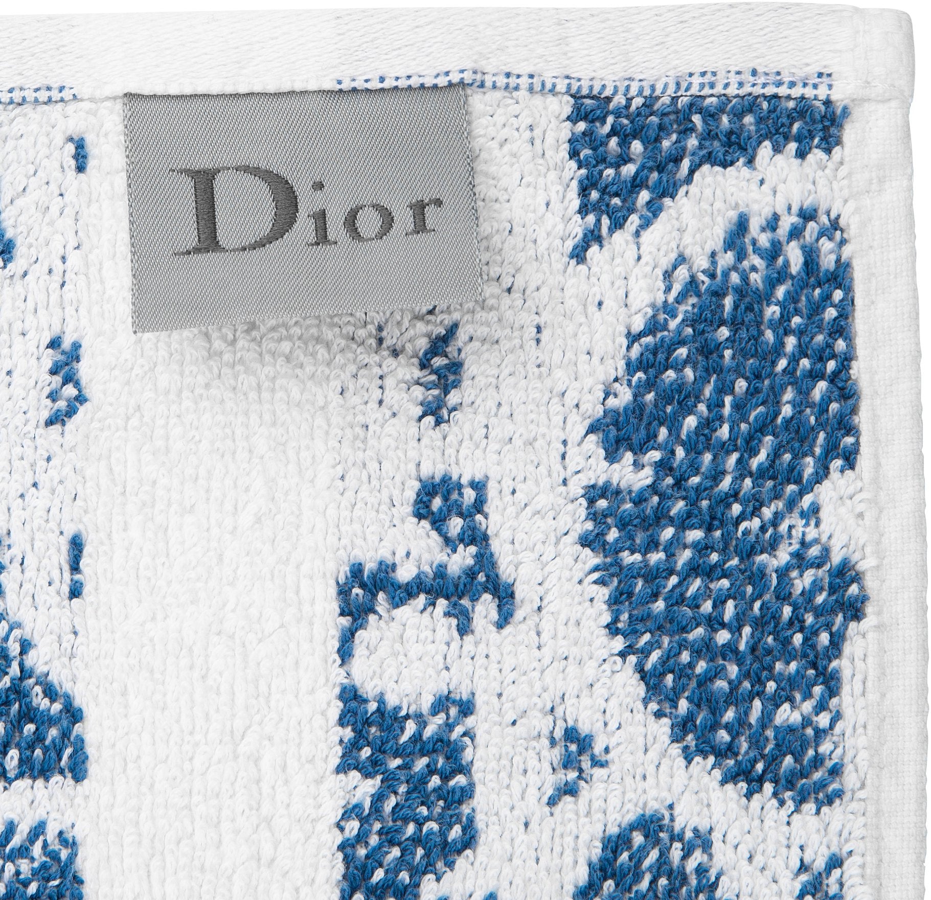 Christian Dior Navy Diorissimo Beach Towel | EL CYCER
