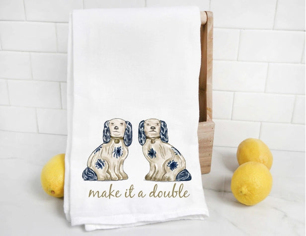 Cotton Tea Towel - Make It A Double
