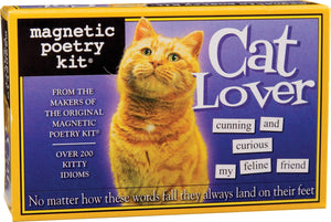 Magnetic Poetry Kit - Cat Lover - Pink Porch Market