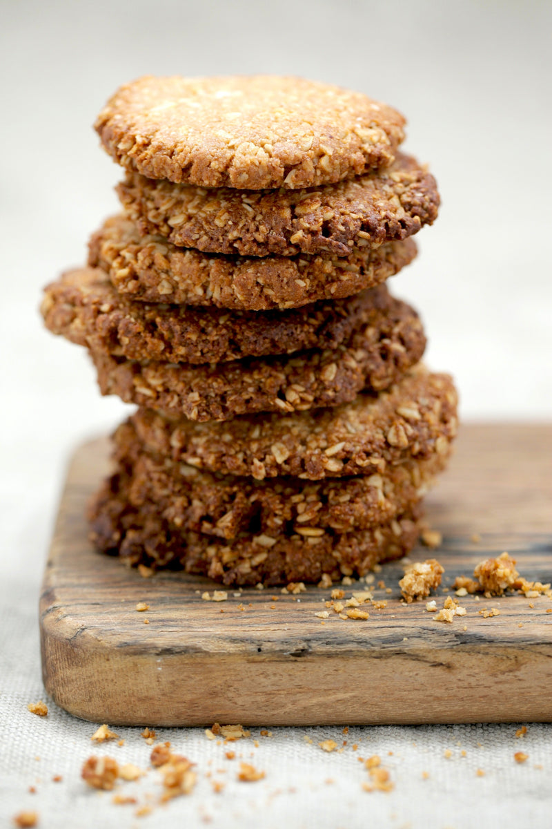 Healthy Anzac Biscuits Recipe - The Healthy Chef
