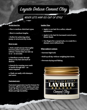 Layrite Cement Clay 