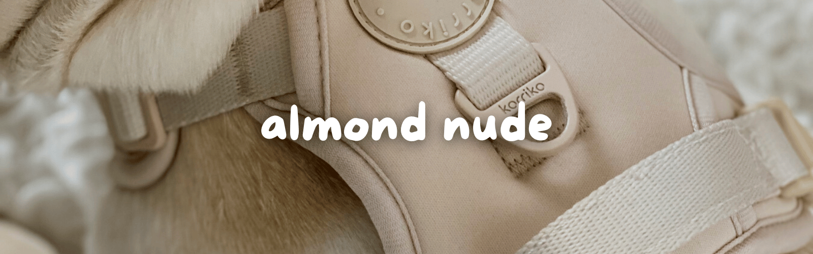 almond nude collection banner