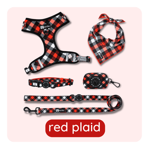 red plaid collection