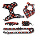 Red Plaid (Adjustable Harness)