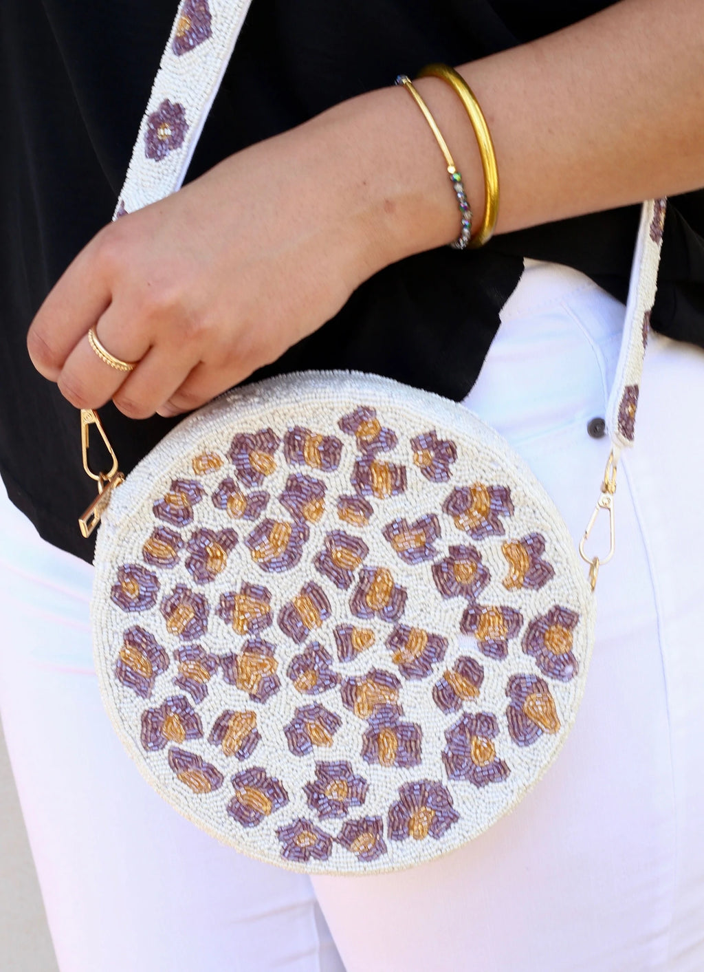 SMILEY FACE BEADED BAG – Orient Expressed