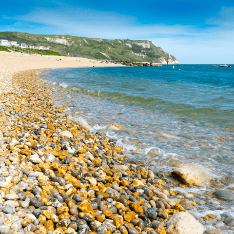 Ringstead Beach looking towards White Nothe