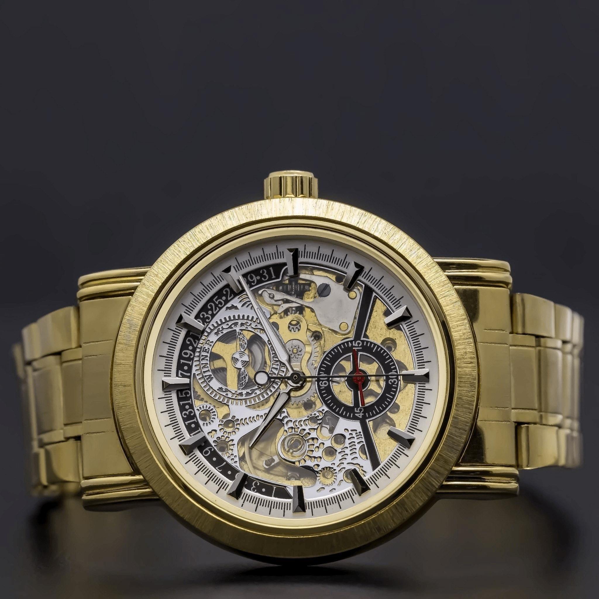 hermes skeleton watch