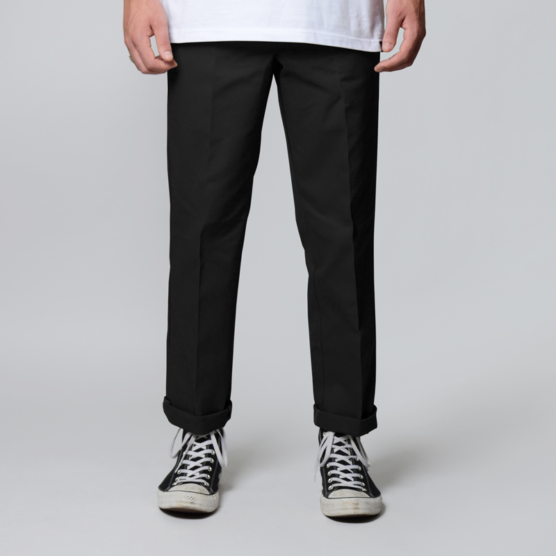 Dickies 873 Flex Slim Straight Fit Pants - Black | Propaganda Clothing ...