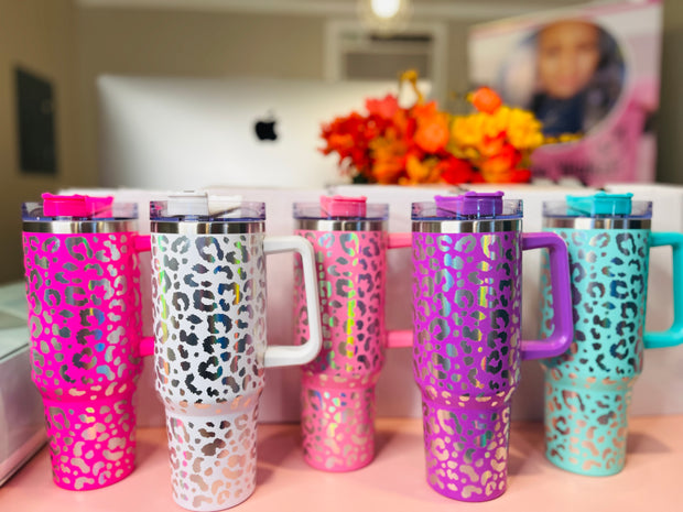 40 oz 2.0 Color w/ Handle Sublimation Tumbler – Stainless Steel Heaven LLC