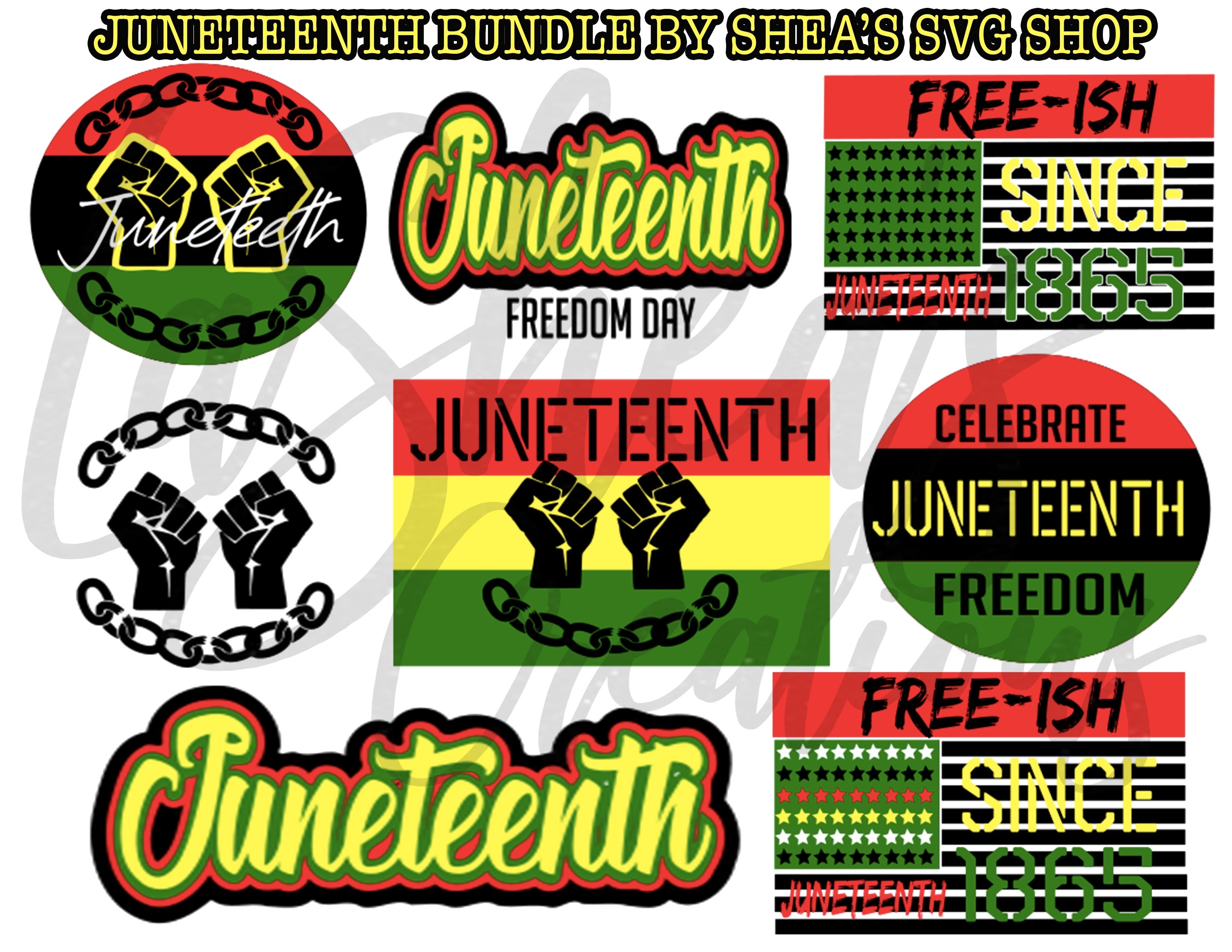 Download Juneteenth Single File Free Ish Flag Since 1865 Mlasheaandcompany